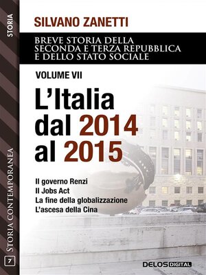 cover image of L'Italia dal 2014 al 2015